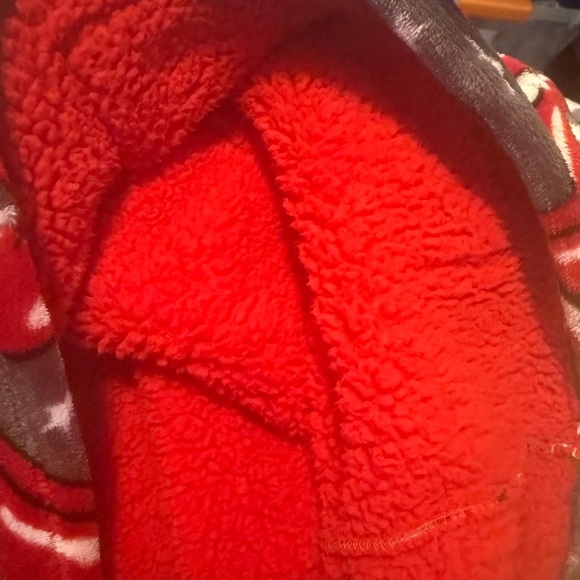 The Rolling Stones Kids Hoodie - Red and Gray - Picture 3 of 7